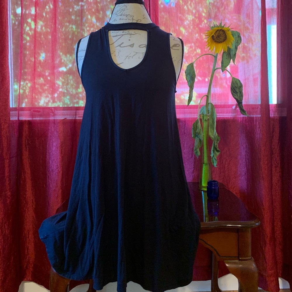 American Eagle Cutout Choker Soft Dress